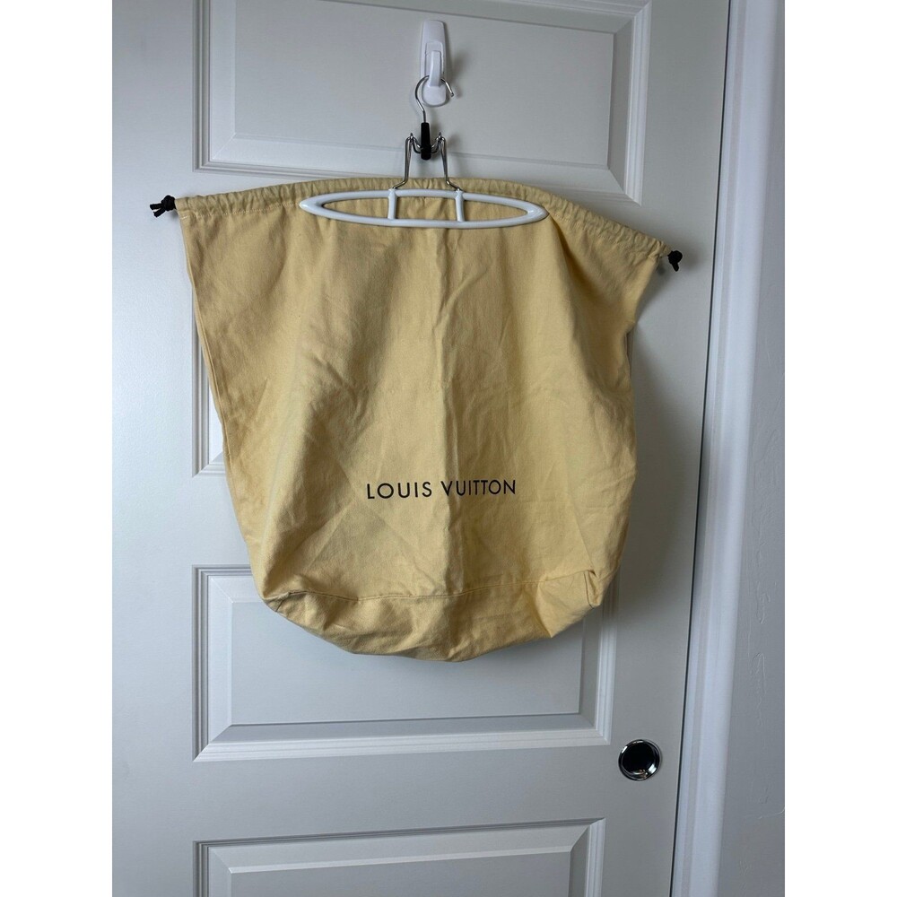 Authentic Louis Vuitton Yellow Cotton Dust Bag
